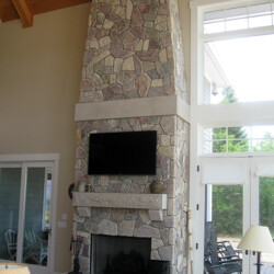Novak Masonry Photo Gallery Plum Creek Thin Veneer Maple City MI